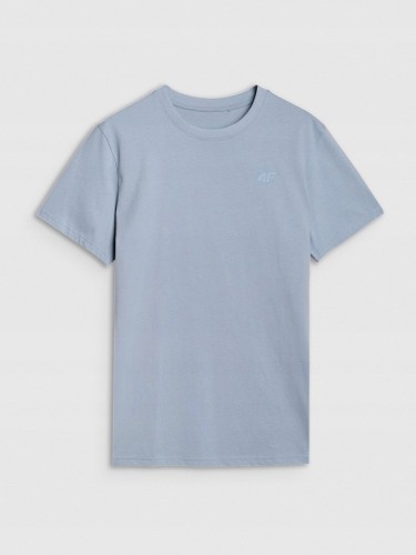 Nowy! Oryginalny 4F t-shirt męski M jasno niebieski z małym logo (466)