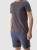 Nowy! Oryginalny 4F t-shirt męski M ciemno szary z kieszonką (503)