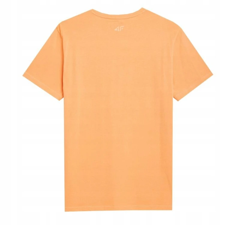 Nowy! Oryginalny 4F t-shirt męski M pomarańczowy SPORTSWEAR (716)