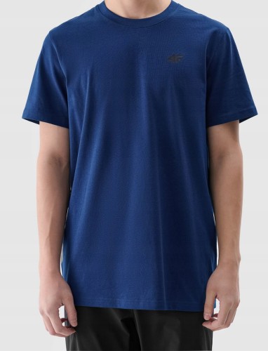 Nowy! Oryginalny 4F t-shirt męski M morska zieleń z małym czarnym logo (301