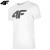 Nowy! Oryginalny 4F t-shirt męski L biały z dużym czarnym logo (092)