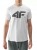 Nowy! Oryginalny 4F t-shirt męski M biały z dużym czarnym logo (184)