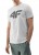 Nowy! Oryginalny 4F t-shirt męski M biały z dużym czarnym logo (184)