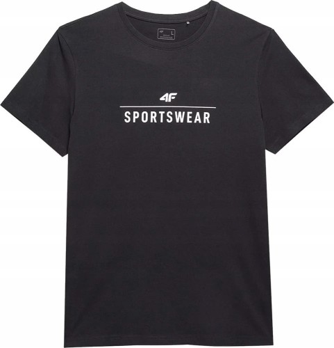 Nowy! Oryginalny 4F t-shirt męski S ciemno granatowy Sportswear (968)