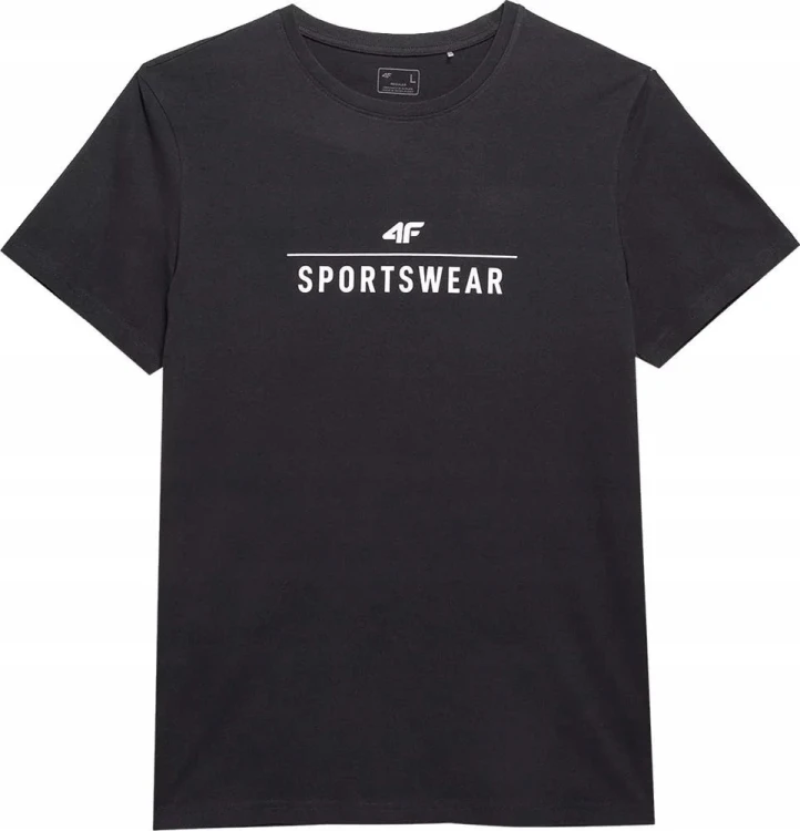 Nowy! Oryginalny 4F t-shirt męski S ciemno granatowy Sportswear (968)