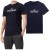Nowy! Oryginalny 4F t-shirt męski S ciemno granatowy Sportswear (968)