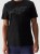 Nowy! Oryginalny 4F t-shirt męski S czarny z dużym czarnym logo (897)