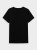 Nowy! Oryginalny 4F t-shirt męski S czarny z dużym czarnym logo (897)