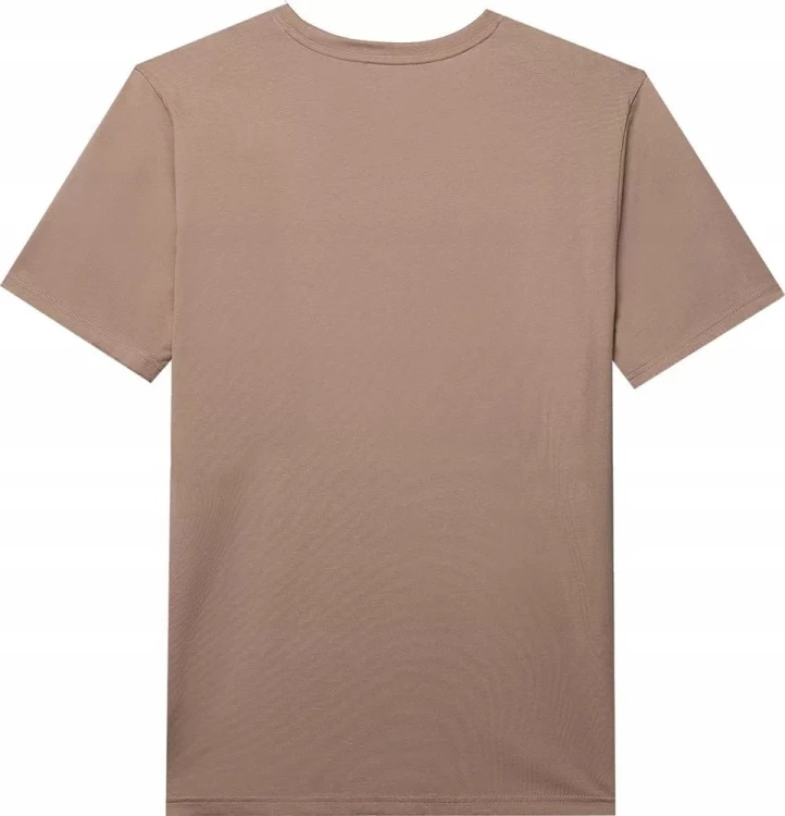 Nowy! Oryginalny 4F t-shirt męski S beżowy z małym beżowym logo (668)
