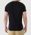 Nowy! Oryginalny 4F T-shirt S męski czarny z małym czarnym logo (226)