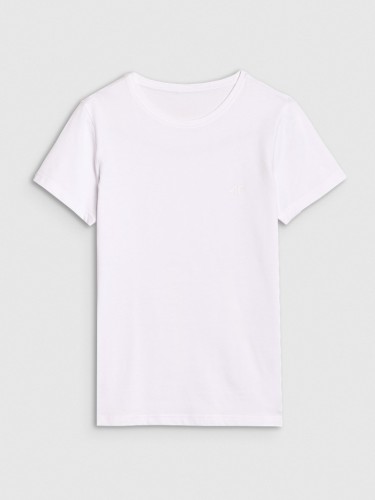 Nowy! 4F T-shirt damski biały roz. M z małym logo (108)