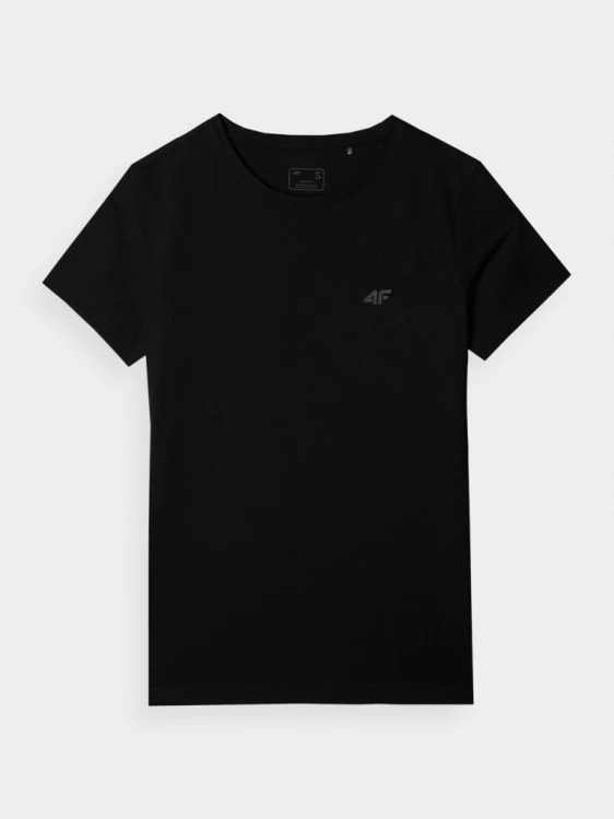 Nowy! 4F T-shirt damski czarny roz. L z małym logo (873)