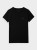 Nowy! 4F T-shirt damski czarny roz. S z małym logo (842)