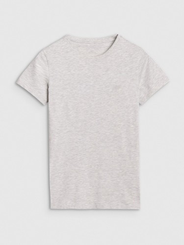 Nowy! 4F T-shirt damski szary roz. XXL z małym logo (927)