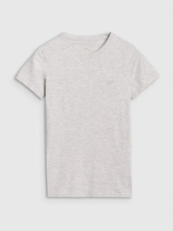 Nowy! 4F T-shirt damski szary roz. L z małym logo (934)
