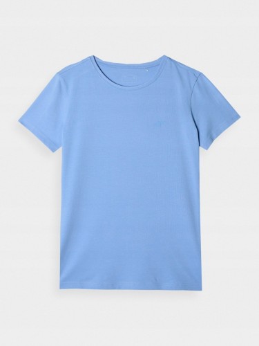 Nowy! 4F T-shirt damski błękitny roz. XL z małym logo (252)