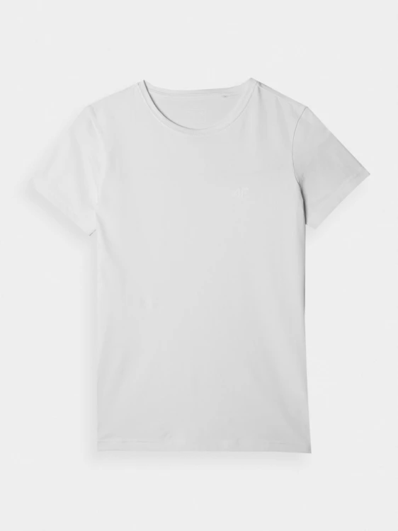 Nowy! 4F T-shirt damski biały roz. XL z małym logo (092)