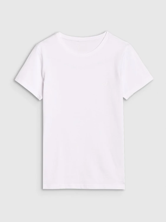 Nowy! 4F T-shirt damski biały roz. L z małym logo (139)