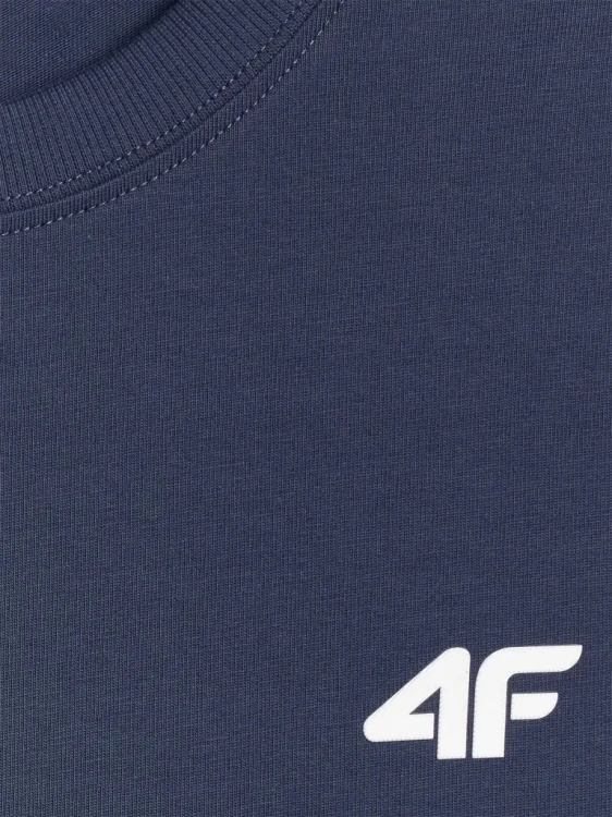 Nowy! 4F T-shirt TSHM3341 granatowy roz. XXL z małym logo (939)