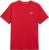 Nowy! 4F T-shirt męski TSHM3341 czerwony roz. L z małym logo (779)
