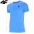 Nowy! 4F T-shirt Męski TSHM2669 błękitny roz. S z małym logo (660)