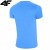 Nowy! 4F T-shirt Męski TSHM2669 błękitny roz. S z małym logo (660)