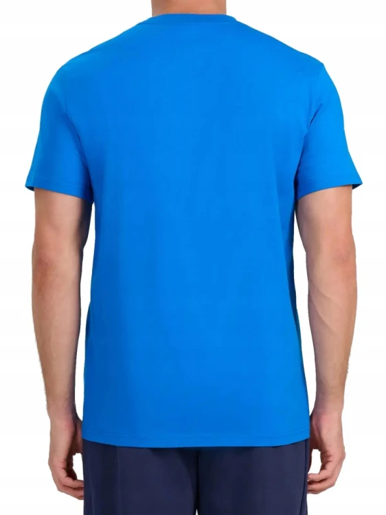 Nowy! 4F T-shirt TSHM3341 niebieski z małym białym logo roz. M (724)