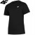 Nowy! T-shirt 4F męski M3341 głęboka czerń roz. S z białym logo (748)