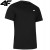 Nowy! T-shirt 4F męski M3341 głęboka czerń roz. S z białym logo (748)