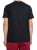 Nowy! T-shirt 4F męski M3341 głęboka czerń roz. S z białym logo (748)