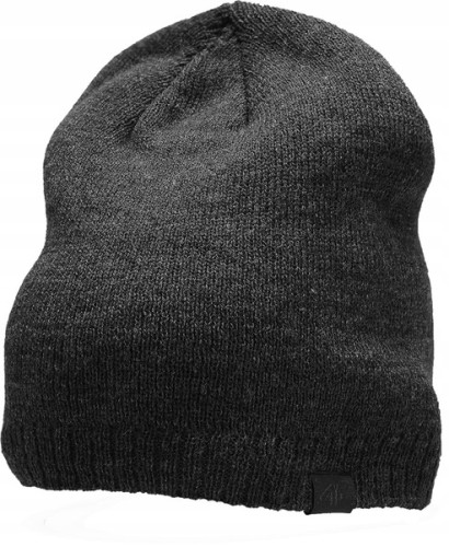 Nowa! 4F czapka zimowa beanie szara rozmiar uniwersalna (022)