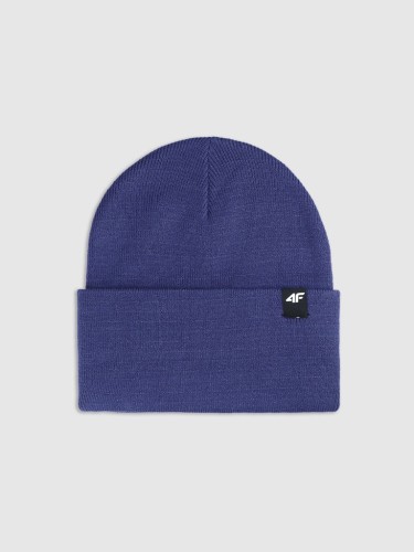 Nowa! 4F czapka zimowa beanie niebieska rozmiar uniwersalny (317)