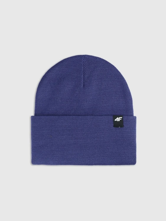 Nowa! 4F czapka zimowa beanie niebieska rozmiar uniwersalny (317)
