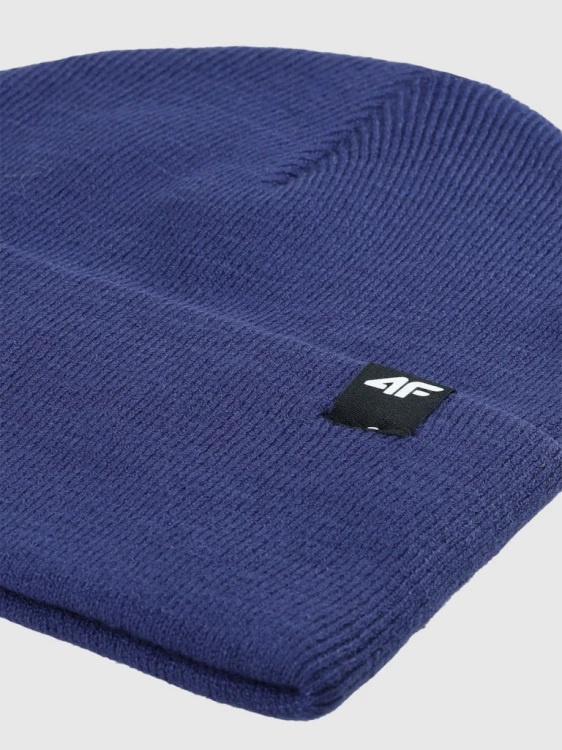 Nowa! 4F czapka zimowa beanie niebieska rozmiar uniwersalny (317)