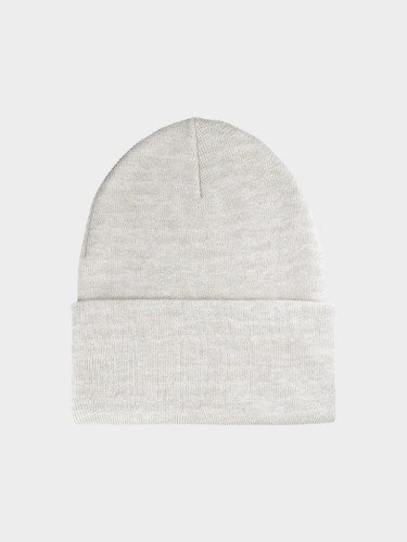 Nowa! 4F czapka zimowa beanie kremowa rozmiar uniwersalny (355)