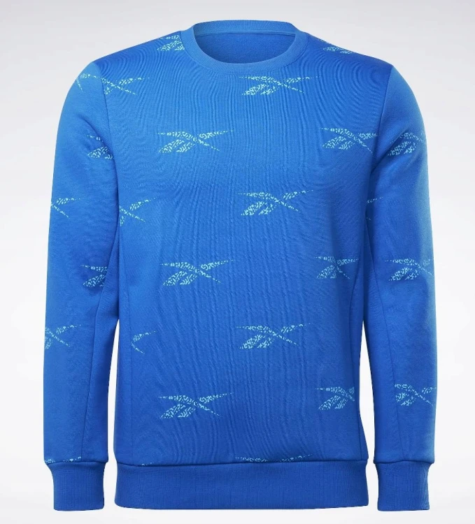 Nowa! REEBOK bluza męska rozmiar M niebieska wkładana (081)