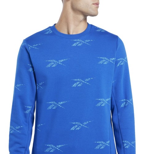 Nowa! REEBOK bluza męska rozmiar M niebieska wkładana (081)