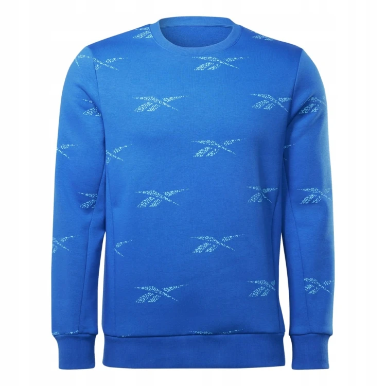 Nowa! REEBOK bluza męska rozmiar M niebieska wkładana (081)