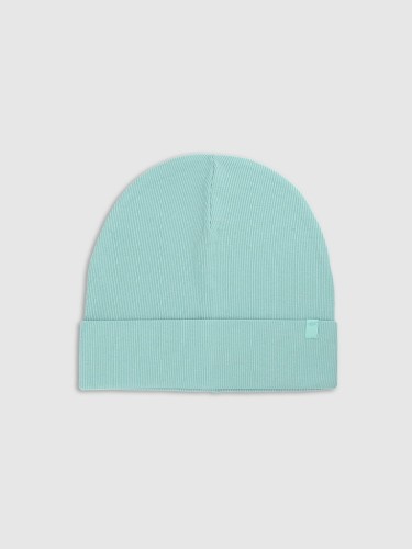 Nowa! 4F Czapka beanie dziecięca - turkusowa Rozmiar Uniwersalny (130)