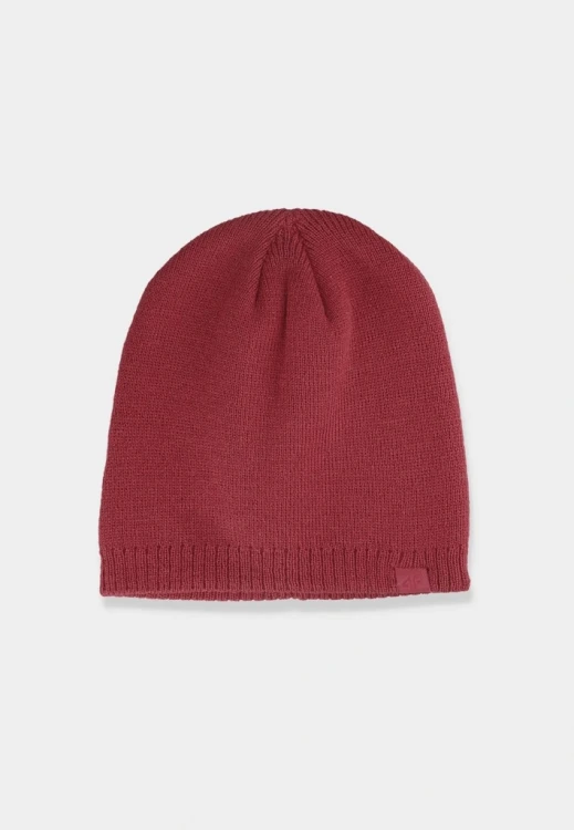 Nowa! 4F czapka zimowa beanie czerwony rozmiar uniwersalny (565)