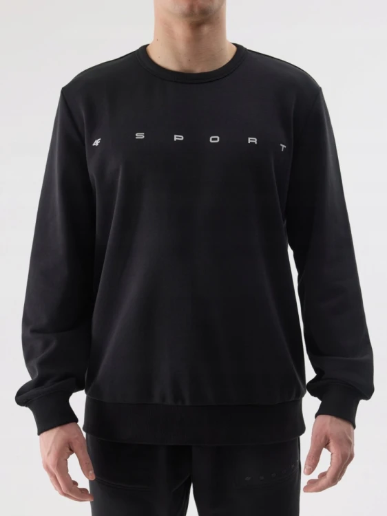 Nowa! 4F bluza męska czarna rozmiar M z napisem SPORT (787)