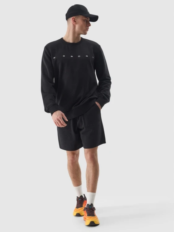 Nowa! 4F bluza męska czarna rozmiar M z napisem SPORT (787)