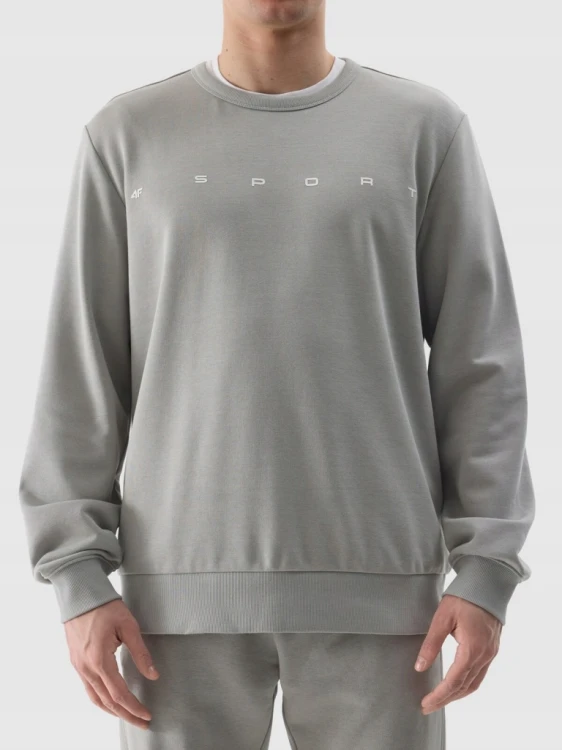 Nowa! 4F bluza męska szara rozmiar S z napisem SPORT (862)