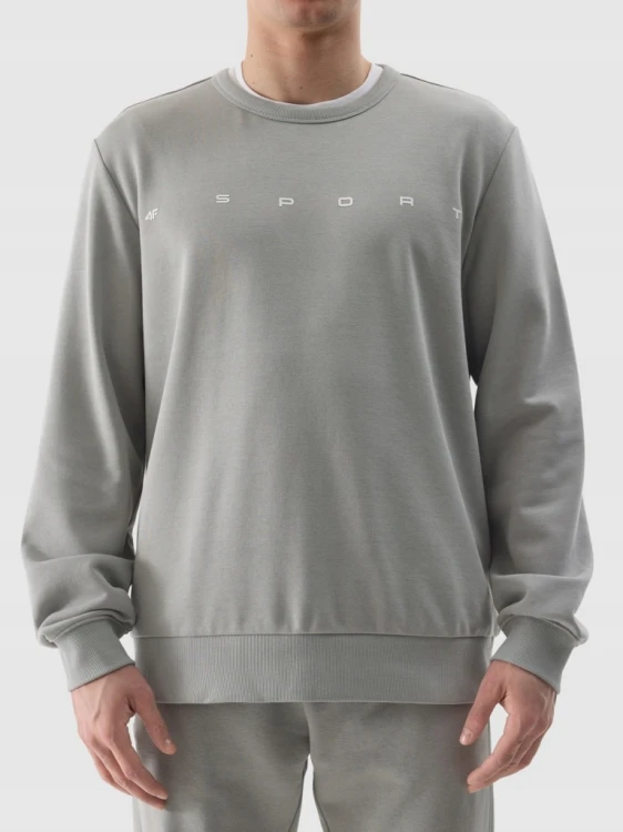 Nowa! 4F bluza męska szara rozmiar L z napisem SPORT (879)