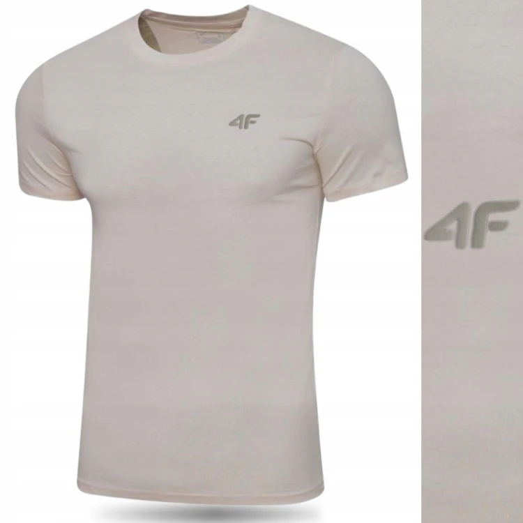 Nowy! 4F T-shirt męski 2074 szary roz. XL (596)