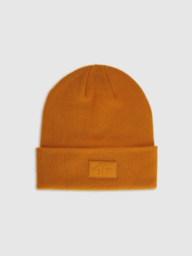 Nowa! 4F czapka zimowa beanie pomarańczowy rozmiar uniwersalny (758)