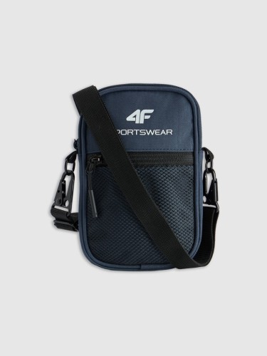 Nowa! Oryginalna Saszetka na ramię 4F torebka crossbody granatowa unisex