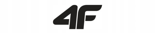 Nowa! 4F Bluza dresowa XL czarna męska z dużym czerwonym logo (179)
