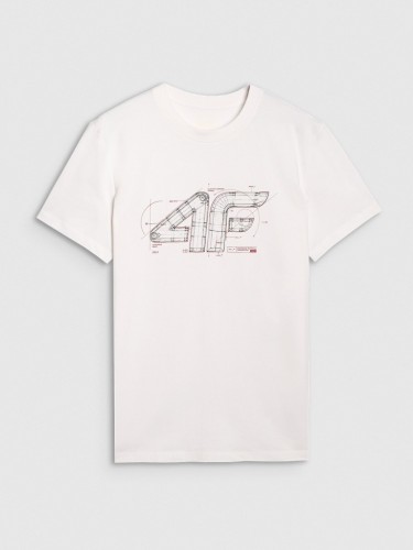 Nowy! Oryginalny T-shirt męski 4F rozmiar XL z dynamicznym logo (311)