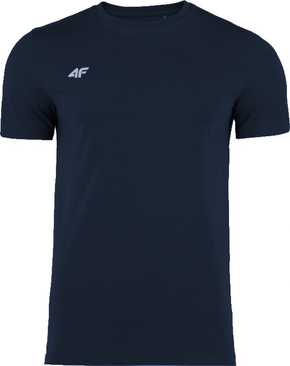 Nowy! Oryginalny 4F t-shirt męski XL ciemno granatowy z małym logo (602)